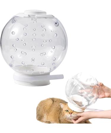 Bubble Cat Muzzle - Unique Anti-Bite Breathable Adjustable Hooded Muzzle Breathable Anti-Bite Muzzle | Cat Grooming Caps for Shaving Aggressive Cat - Buy Online on GoSupps.com