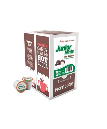 Tootsie Roll Junior Mints Peppermint Hot Cocoa Pods - 40 Count Pack - Keurig K Cup Compatible - Perfect Gift for Hot Chocolate Lovers - Buy Online on GoSupps.com