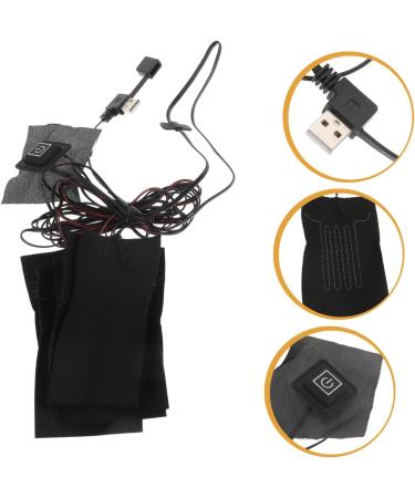 ToddMomy Heating Film Set for Clothing | USB Heating Pillows & Mats | Winter Warmers | Carbon Fiber Adjustable Heat Devices - Buy Online on GoSupps.com