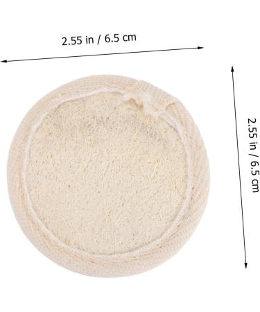 minkissy 1 Set Loofah Face Wash Make up Sponge Face Sponges Facial Cleansing Pads Round Face Scrub Wash Pads Facial Cleaning Pad Face Cleaning Pad Beauty Sponge Cotton Eyes Makeup Puff Miss - Buy Online on GoSupps.com