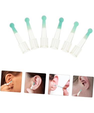 HOLIDYOYO 6 Pcs Silicone Ear Scoop Replacement Heads Ear Wax Cleaner Tips for Adult Effortless Swap and High Durability - Buy Online on GoSupps.com