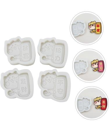 Operitacx 4 Pcs Shiba Inu Drawing Stencil Silicone Molds Baking Mold Creative Crystal Epoxy Mold Plaster Car - Buy Online on GoSupps.com