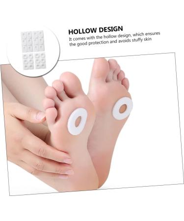 DOITOOL 4 Sheets Corn Stickers Invisible Tape Stickers Supplies Corn Protectos Pads for Foot Soft Foam Cushions Self- Adhesive Corn Cushion Pads Foot Felt Pads - Buy Online on GoSupps.com