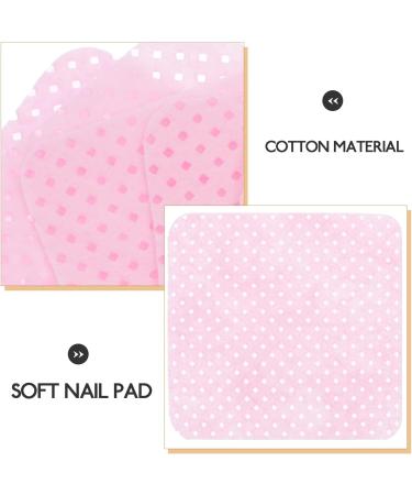 2 Boxes Disposable Nail Polish Remover Pads Heart Shape Nail Wipe Cotton Gel Nail Polish Removers Lint Nail Cleaning Patches Pink - Buy Online on GoSupps.com