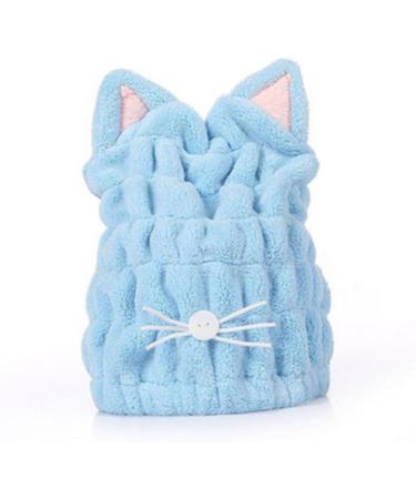 Housoutil 4 Pcs Thicken Shower Hair Drying Cap Fast Drying Cap Shower Cap Soft - Buy Online on GoSupps.com