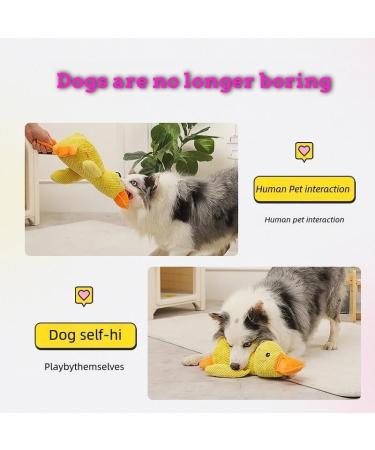 Noovelo Calming Duck Toy 2024 New Calming Duck Dog Toy Calming Duck for Dogs Dogs Emotional Support Duck Cute Quacking Stuffed Duck Dog Toy. (S-Green) - Buy Online on GoSupps.com