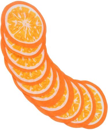 Papier de Masque Facial DIY Compresse Humide Jetable Favorisant l'absorption Masque Facial Respectueux de la Peau Papier en Forme d'orange Couverture Suppl mentaire pour un - Buy Online on GoSupps.com