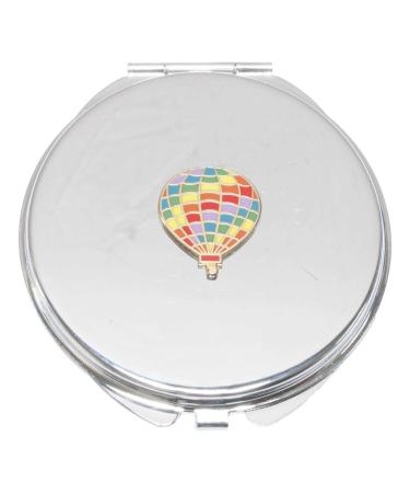 Hot Air Balloon Compact Mirror Handbag Gift With Free Engraving 192