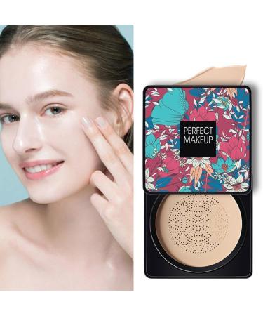 ZJchao BB Cream Coussin D'air T te de Champignon avec T te D' ponge lastique pour un Maquillage Uniforme 2 Couleurs 01 02 Cache-cernes Marques Imperfections du Visage (Ic ne) - Buy Online on GoSupps.com