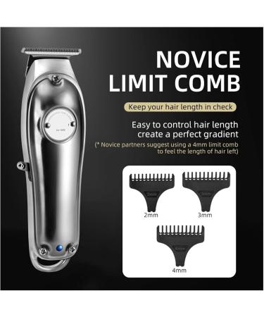 Buy Electric Barber Full Metal Professional Hair Trimmer - Best Beard Clipper for Men | International Shipping Available - Buy Online on GoSupps.com