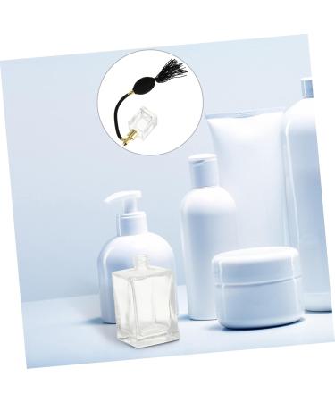 Beatifufu 1pc Perfume Bottle Perfume Bottle Essential Oil Bottle Shampoo Dispenser Spray Empty Bottle Essential Oil Perfume Shampoo Container Spray Glass Cover Travel Vintage 11.00X4.00X3.50CM Black - Buy Online on GoSupps.com