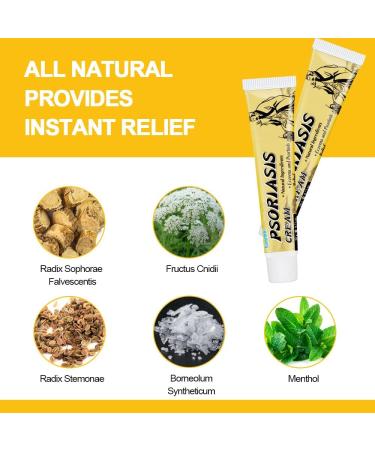 Sumifun Chinese Herbal Psoriasis Eczema Cream - Anti-Itch Relief for Seborrheic Dermatitis, Shingles, Acne - 5 Pack - Buy Online on GoSupps.com