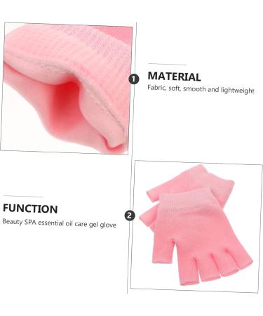 POPETPOP 4 Pairs Gel Gloves Dry Hands Gloves Lotion Gloves for Dry Hands Half Finger Spa Gloves Cracked Hand Gloves Grooming Gloves Hand Care Gloves Cosmetic Miss Knitting Moisturizing - Buy Online on GoSupps.com