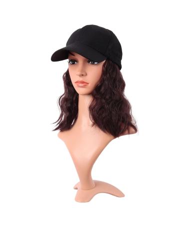 Buy Mapofbeauty 13 Adjustable Kinky Curly Bob Wig | Synthetic Dark Brown Hair | International Shipping Available - Buy Online on GoSupps.com