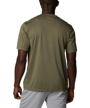 Columbia Men's Zero Rules Short Sleeve Shirt - Stone Green, XL - Buy Online on GoSupps.com