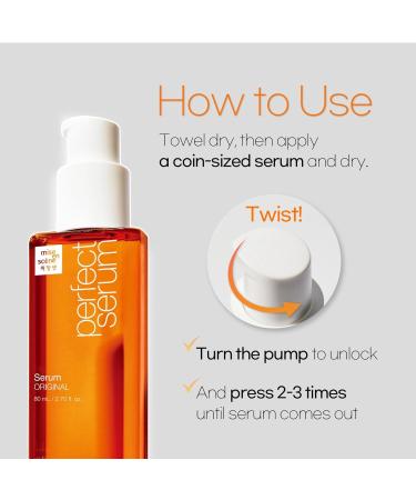 MISE EN SCENE Perfect Serum 80ml | Anti-Frizz Hydration & Nutrition for Damaged Hair | Shimmer Hair Oil with Floral Fragrance | Korean Hair Care - Buy Online on GoSupps.com