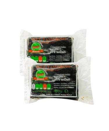 Jay Brand | Wet Tamarind Seedless 400G | Cooking Ingredients | Inidan Origin | Pack Of 2