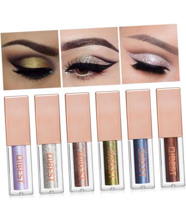 Didiseaon 1pc Eye Makeup Liquid Glitter Eyeshadow Keychain Essential Oil Roller Liquid Eyeshadow Flash 1 count (Pack of 1) As Shown - Buy Online on GoSupps.com