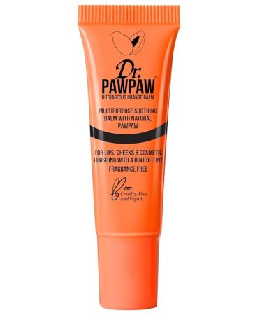 Dr. PAWPAW Outrageous Orange Balm for Lips and Skin 1 x 10ml - Buy Online on GoSupps.com
