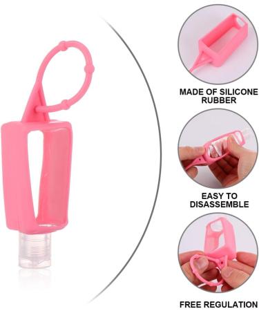 FRCOLOR 20 pcs Silicone Bottle Protective Case - Trapezoidal & Oval Sleeves for Perfume - Easy to Carry Assorted Colors - Buy Online on GoSupps.com
