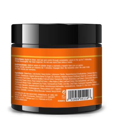 Difeel Argan Hydrating Hair Mask 12 oz - Deep Conditioner for Dry & Damaged Hair | Intense Hydration & Repair - Buy Online on GoSupps.com