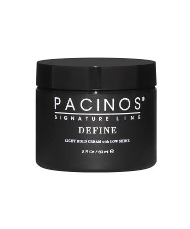 Pacinos Define Signature Light Hold Hair Cream - Firm Hold Water Soluble Styling Cream 2 oz