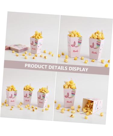 OUNONA 12pcs Boxes Mermaid Chip Box Paper Popcorn Take- Out Mermaid Popcorn and Chips Boxes Containers Mini Paper Treat Boxes Popcorn Cartons French Fries Boxes Decorate Snack - Buy Online on GoSupps.com