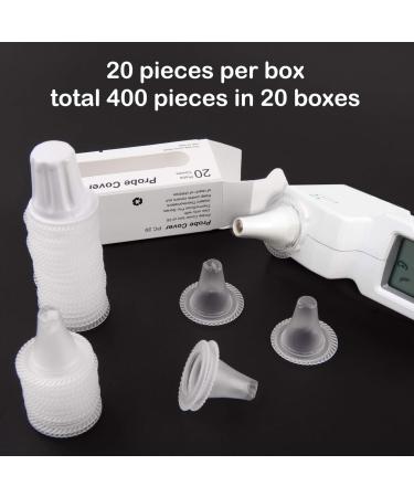 400-Pack Ear Thermometer Probe Covers for Braun ThermoScan Models - Disposable & Clear - Buy Online on GoSupps.com