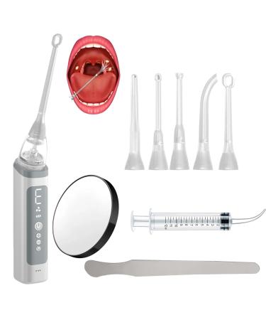 Portable Electric Stone Extraction Tool Toothbrush Combo Tonsil Stone Remover Suction Tonsil Stone Remover(B)