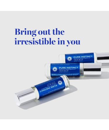 Buy Pure Instinct Pheromone Fragrance Oil True Blue - 10.2 ml Roll-On for Attraction | International Shipping Available - Buy Online on GoSupps.com