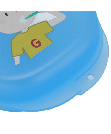 Orthodontic Retainer Case - Portable Mouth Guard Container for Travel | Professional Retainer Box for Men & Women (Blue) - Buy Online on GoSupps.com