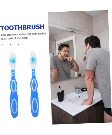 Healvian 12-Pack Portable Mini Toothbrush Set - Travel-Friendly Household Dental Brushes for Daily Oral Care - Buy Online on GoSupps.com