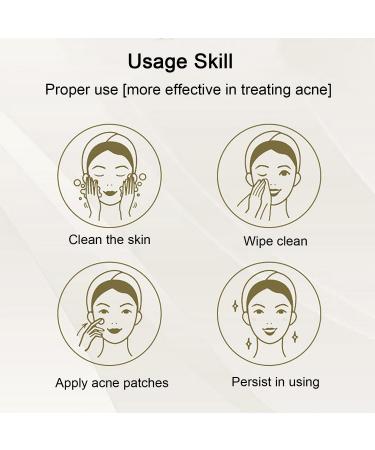 300 Pieces Invisible Pimple Patch - Natural Acne Remover Fast-Acting Waterproof Absorption - Buy Online on GoSupps.com