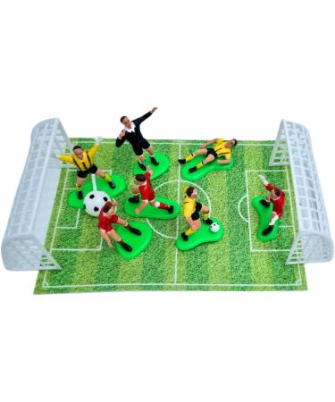 Dekora Football Cake Toppers Birthday Cake Decoration Football and Sport Themed Cake 7 Figures 2 Goals and 1 Ball - Buy Online on GoSupps.com