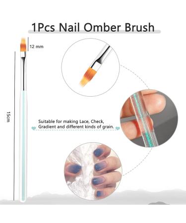 BQAN 5pc Nail Art Brushes Set for Ombre, Painting, and UV Gel Designs - Buy Online on GoSupps.com