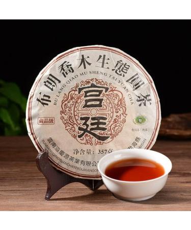Palais Vieux Pu-Erh G teau au th cuit Premium Th noir Pu'er cologique du Yunnan 357g - Buy Online on GoSupps.com