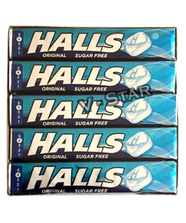 Buy Full Box of Halls Sugar Free Sweets 20 x 33g - Original Flavor | International Shipping Available - Buy Online on GoSupps.com