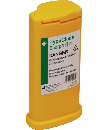 Safety First Aid Q2816 HypaClean Sharps Bin (0.25 Litre)