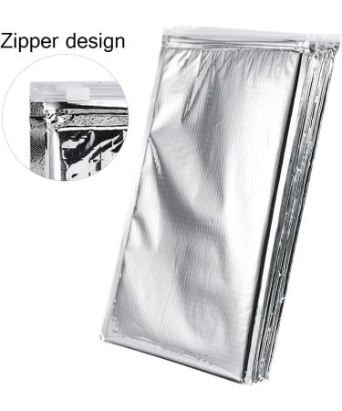 5Pcs/Set Aluminum Foil Insulated Food Storage Bag Waterproof Food Storage Insulated Sandwich Bags for Travel School Picnic 35*40cm - Buy Online on GoSupps.com
