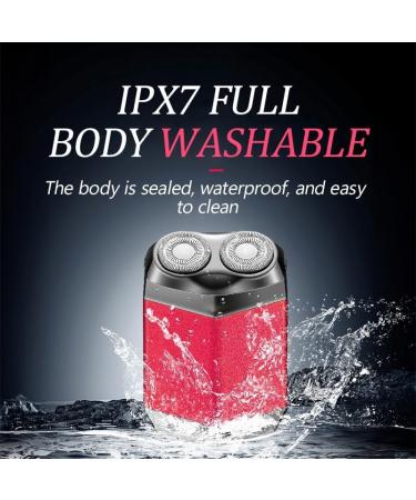 Buy Portable Electric Shaver for Men - Mini Wet/Dry Razor USB Rechargeable Perfect for Travel - Buy Online on GoSupps.com