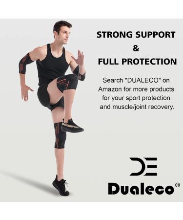 Dualo Kniebandage - Orthopedic Knee Support for Men & Women | Anti-Slip Breathable Brace for Sports & Strength Training - Buy Online on GoSupps.com