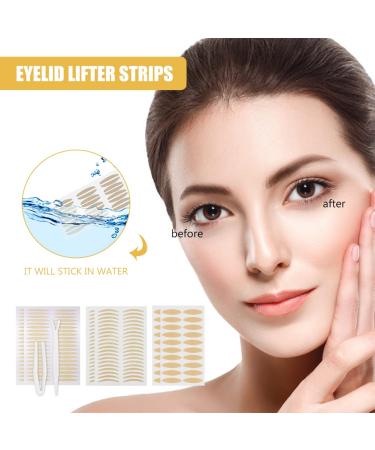 480 Pieces Double Eyelid Tape - Instant Eyelid Lift Stripes for Hooded Eyes | Sluider Tape for Lifting Without Surgery - Buy Online on GoSupps.com