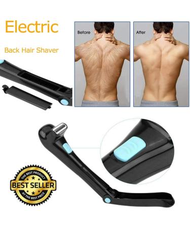Famkit Electric Back & Body Razor for Men | Ergonomic Telescopic & Battery Operated Perfect for Back Hair Removal - Buy Online on GoSupps.com