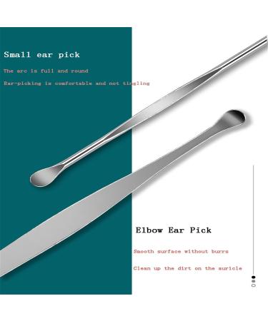 8-piece Ear Pick Remover Earwax Kit Reusable Medical Grade Stainless Steel Ear Cleaner Ear Pick Earwax Removal Tool with Cleaning Brush and Storage Box. - Buy Online on GoSupps.com