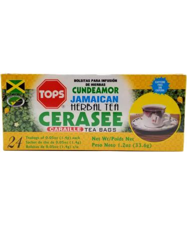 Tops Jamaican Cerasee Herbal Tea 33.6gr (24 Tea Bags) - Pack of 3 - Buy Online on GoSupps.com