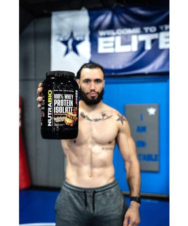 NutraBio 100% Whey Protein Isolate - 25G Protein/Scoop - Chocolate 5lb - Non-GMO, Soy & Gluten Free - Buy Online on GoSupps.com