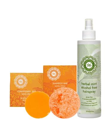 Honeybee Gardens Shampoo Condition & Style Bundle | All Hair Types