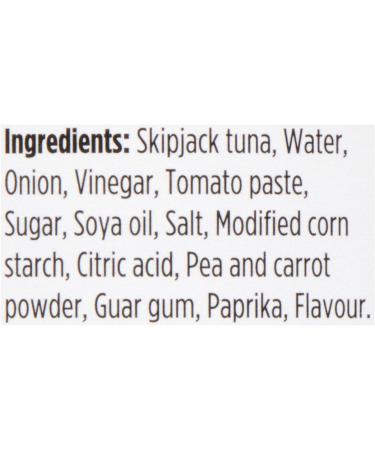 Clover Leaf Flaked Light Tuna Tomato & Onion - 85g 24 Count - Canned Tuna - Flavoured Tuna - Skipjack Light Tuna - Very High In Protein - 15g Of Protein Per 85g Serving - Low in Fat And Saturated Fat - Buy Online on GoSupps.com
