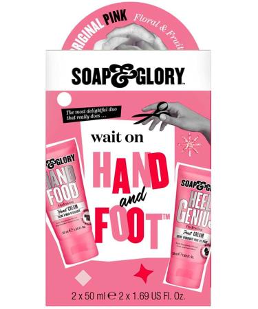 Soap & Glory Wait On Hand And Foot Giftset Christmas 2021