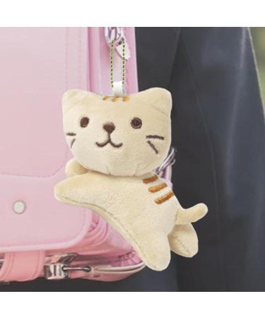 Buy Cuddly Mini Cat Plush Key Pendant | Soft Cartoon Doll Key Ring - International Shipping Available - Buy Online on GoSupps.com